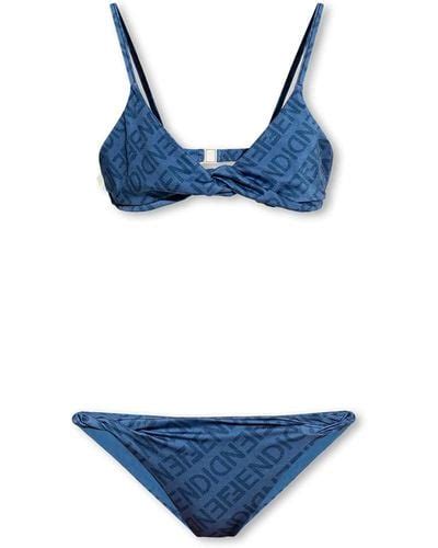 blue fendi bikini|Blue Fendi Beachwear and swimwear outfits for Women .